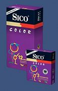 Презервативы Сико/Sico колор цветные аромат №3