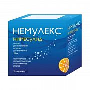 Немулекс гран. д/сусп. внутр. 100мг 2г N30